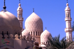 The Abu al-Abbas al-Mursi Mosque in Alexandria, Egypt