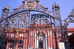 The entrance gate for the Egyptian Musuem in Cairo, Egypt