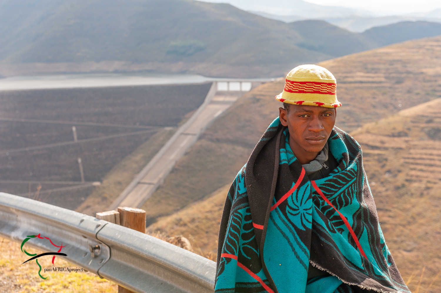 Portrait of a Mohale Dam worker