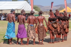 Men and women himba tribe members