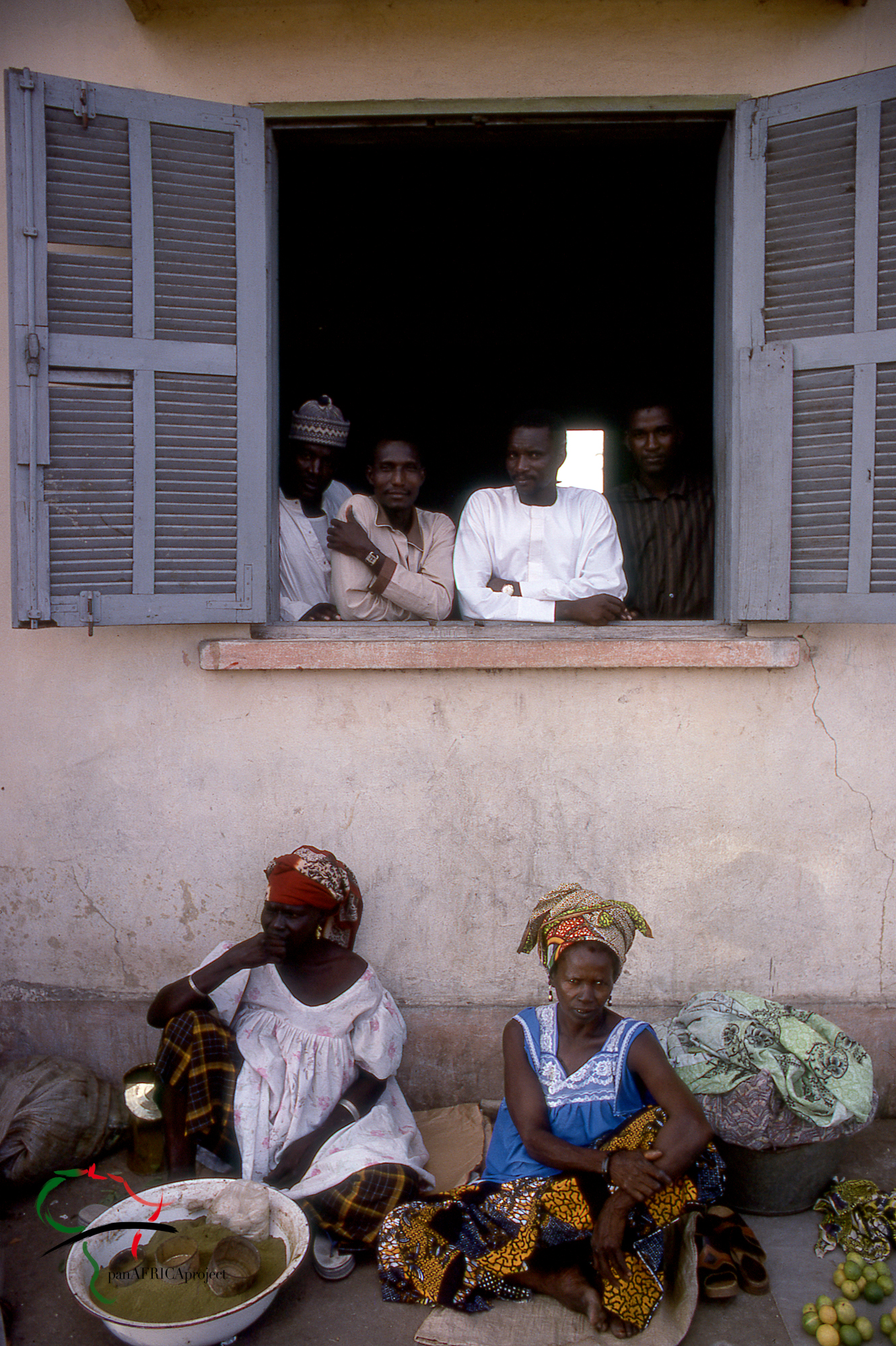 A family portrait in Dakar, Senegal