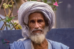 Portrait of an eldery man in Ngor, Senegal