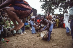 A dance party in Fass, Senegal