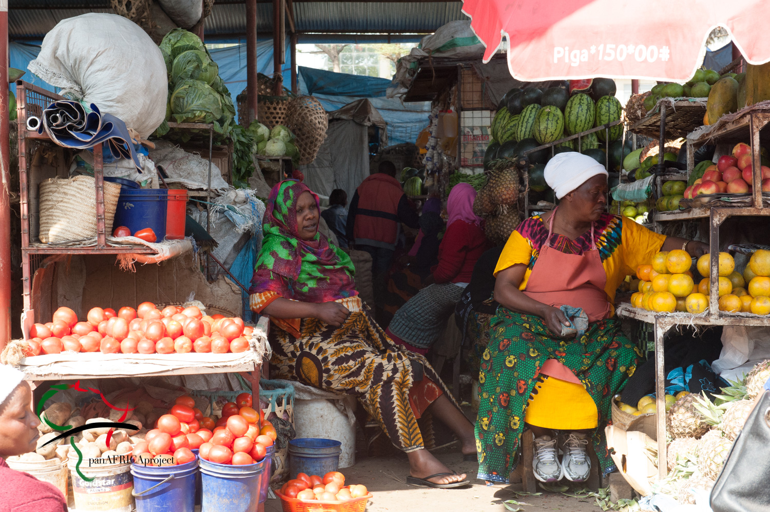 Women selling fruit