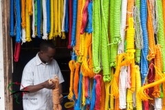 A man selling rope