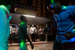 People dancing at a club