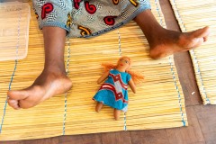 A hand-made doll