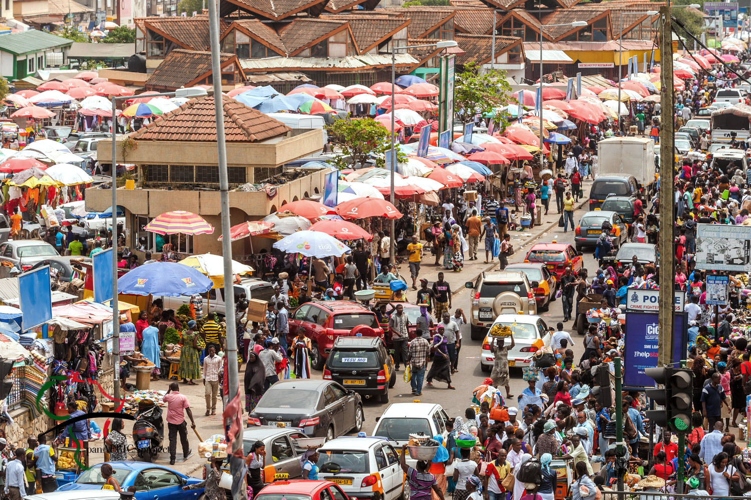 africa street scene