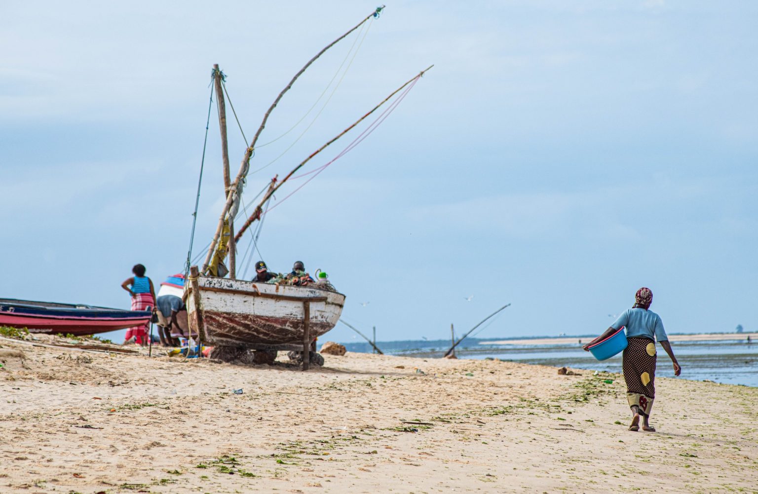 Maputo beach Mozambique