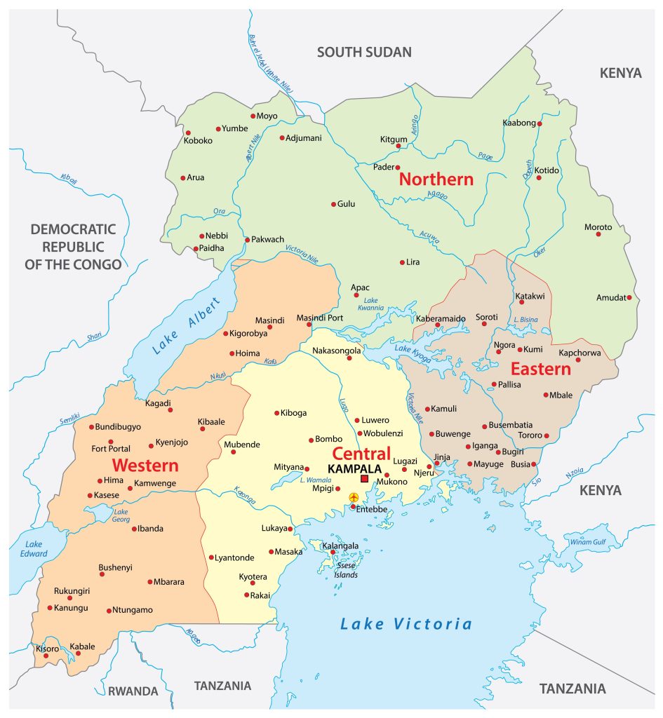 regions-of-uganda-map