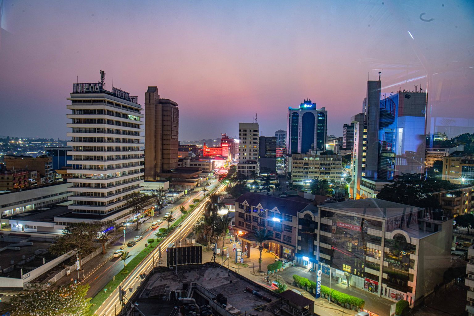 Kampala rooftop